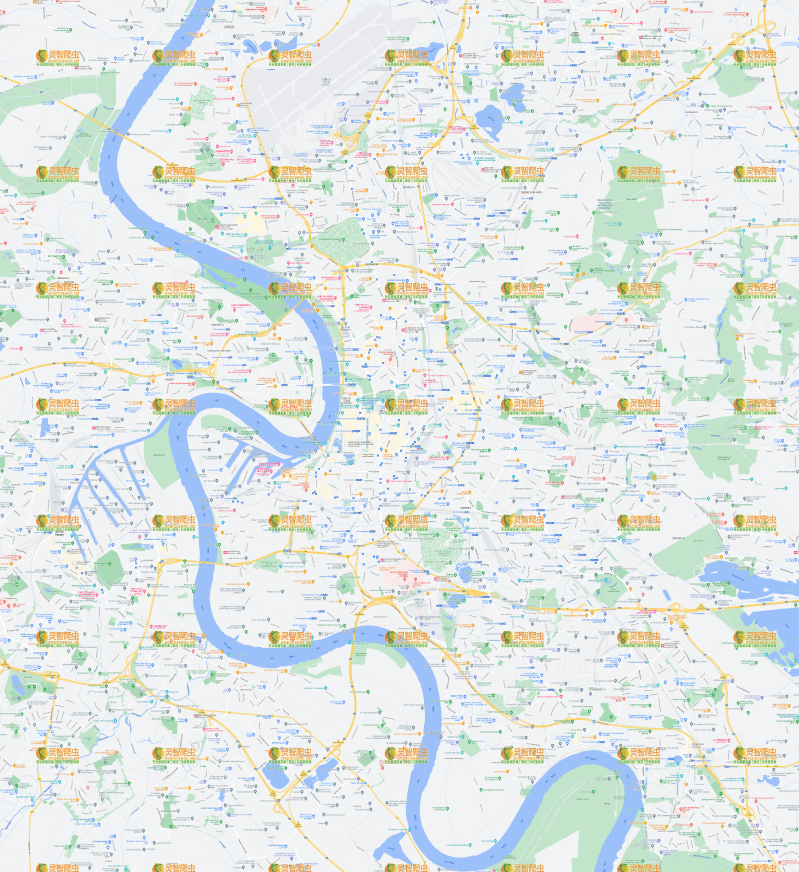 德国 杜塞尔多夫 Google 谷歌 高清地图