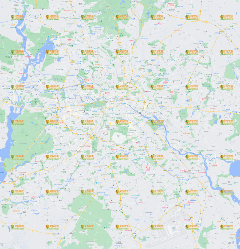 德国 柏林 Google 谷歌 高清地图
