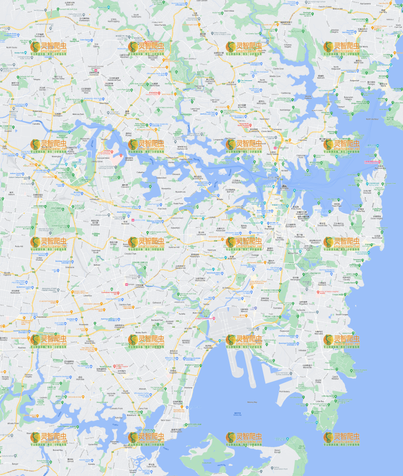 澳大利亚 悉尼 Google 谷歌 高清地图