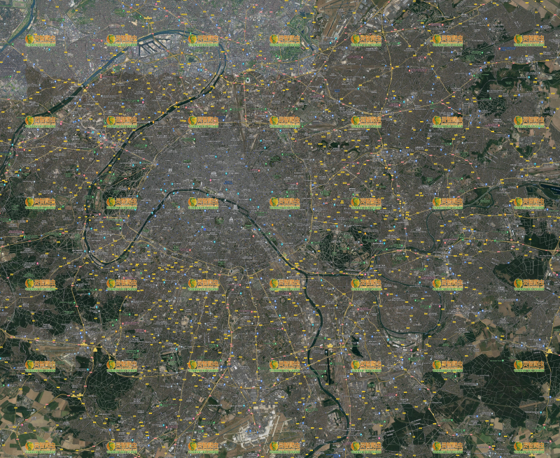 法国 巴黎 Google 谷歌 高清卫星图