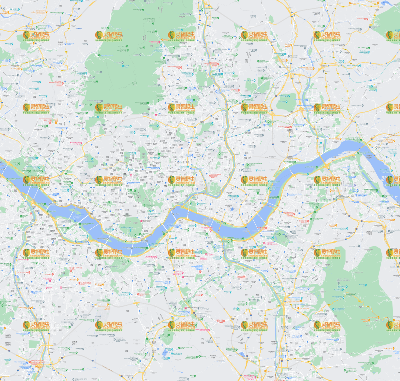 韩国 首尔 Google 谷歌 高清地图