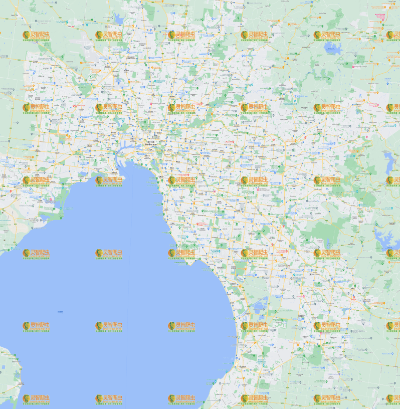 澳大利亚 墨尔本 Google 谷歌 高清地图