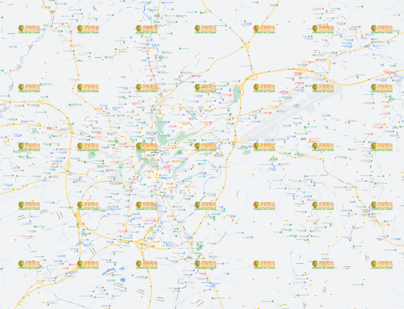 卢森堡 卢森堡 Google 谷歌 高清地图